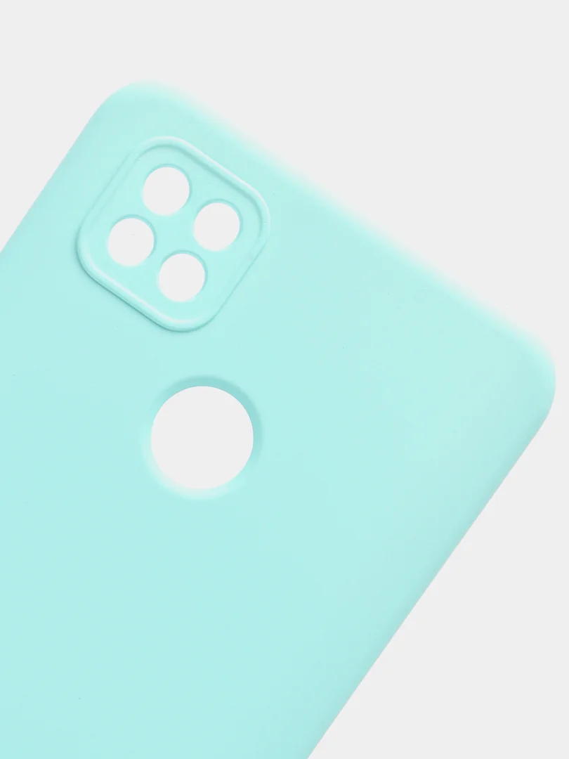 Мятный чехол Silicone Cover для Xiaomi Redmi 9A / Redmi 9C