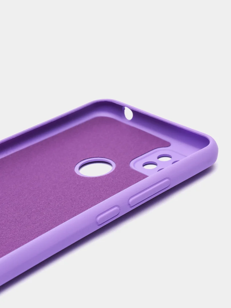 Фиолетовый чехол Silicone Cover для Xiaomi Redmi 9A / Redmi 9C
