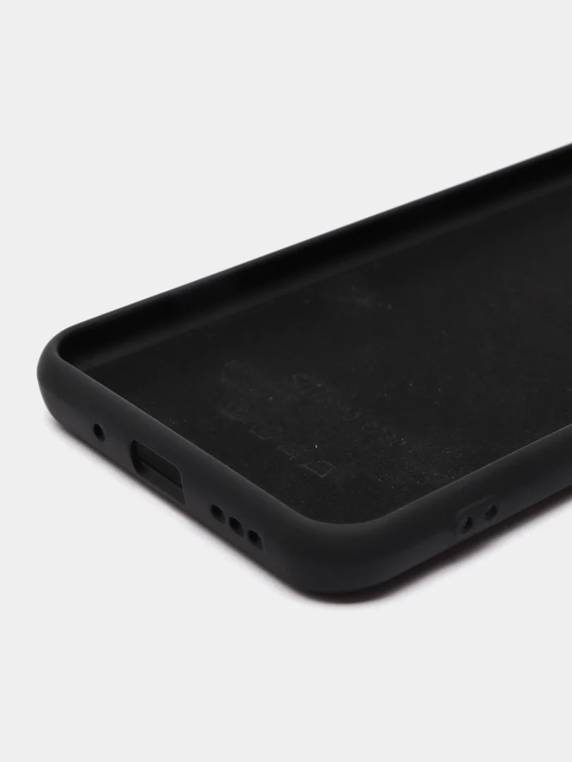 Черный чехол Silicone Cover для Xiaomi Redmi 9A / Redmi 9C