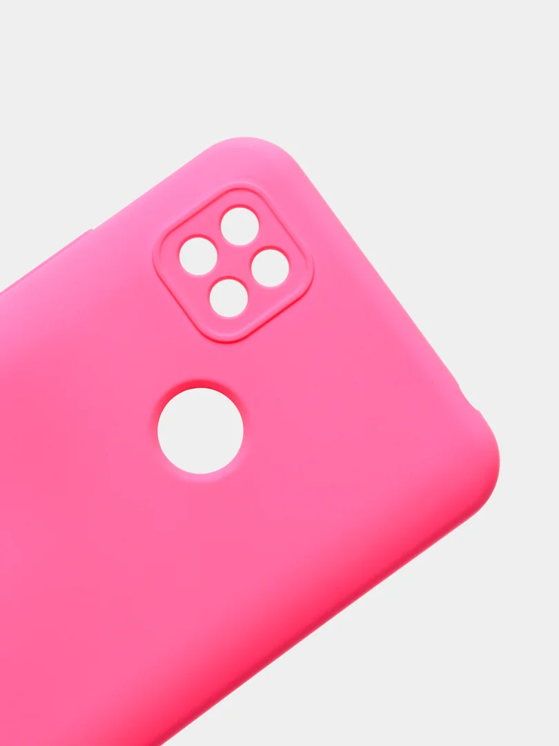 Фуксия чехол Silicone Cover для Xiaomi Redmi 9A / Redmi 9C
