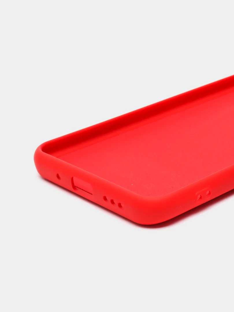 Красный чехол Silicone Cover для Xiaomi Redmi 9A / Redmi 9C