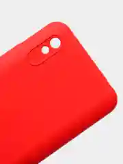 Красный чехол Silicone Cover для Xiaomi Redmi 9A / Redmi 9C