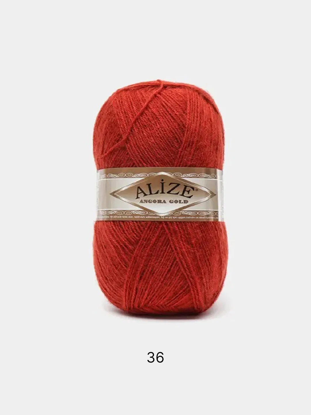 Терракотовый пряжа Alize Angora Gold 20% шерсти 80% Акрила 100г 550м (Часть 1)