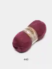 Тёмно-розовый пряжа Alize Angora Gold 20% шерсти 80% Акрила 100г 550м (Часть 1)