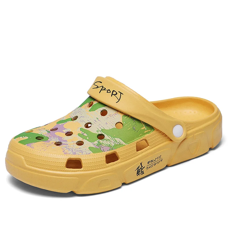 Желтый сабо женские IZI, размеры 36-40