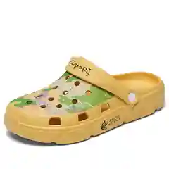 Желтый сабо женские IZI, размеры 36-40