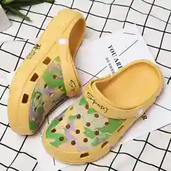 Желтый сабо женские IZI, размеры 36-40