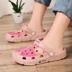 Розовый сабо женские IZI, размеры 36-40