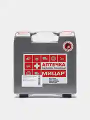 Автомобильная аптечка первой помощи №1 "Мицар" дорожная, футляр 01М