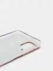 Темно-синий чехол Samsung Galaxy M32, Самсунг Галакси М32 силиконовый с мраморным рисунком и цветами