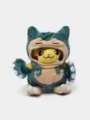 Мягкая игрушка Pikachu Snorlax (Покемон Пикачу Снорлакс), 18 см
