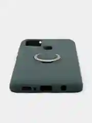 Зеленый чехол для Samsung Galaxy A21, A21S, A31, A41, A71, A91/ S10 Lite с кольцом-держателем