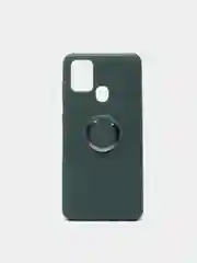 Зеленый чехол для Samsung Galaxy A21, A21S, A31, A41, A71, A91/ S10 Lite с кольцом-держателем
