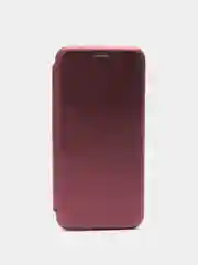 Багровый чехол-книжка для Samsung Galaxy A02