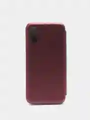 Багровый чехол-книжка для Samsung Galaxy A02