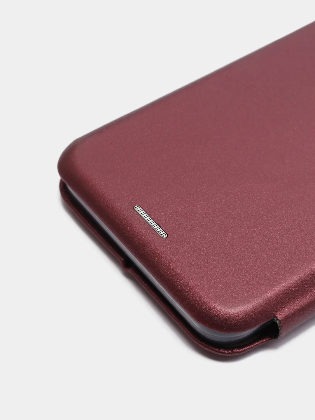 Багровый чехол-книжка для Samsung Galaxy A02