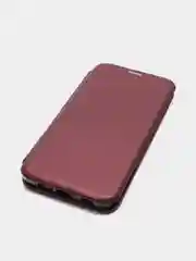 Багровый чехол-книжка для Samsung Galaxy A02