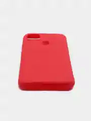 Красный чехол для Xiaomi Redmi 9С силиконовый матовый однотонный