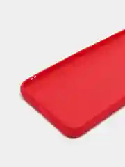 Красный чехол для Xiaomi Redmi 9С силиконовый матовый однотонный