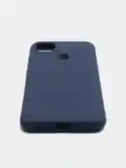 Темно-синий чехол для Xiaomi Redmi 9С силиконовый матовый однотонный