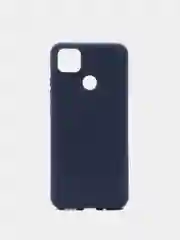 Темно-синий чехол для Xiaomi Redmi 9С силиконовый матовый однотонный