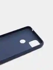 Темно-синий чехол для Xiaomi Redmi 9С силиконовый матовый однотонный