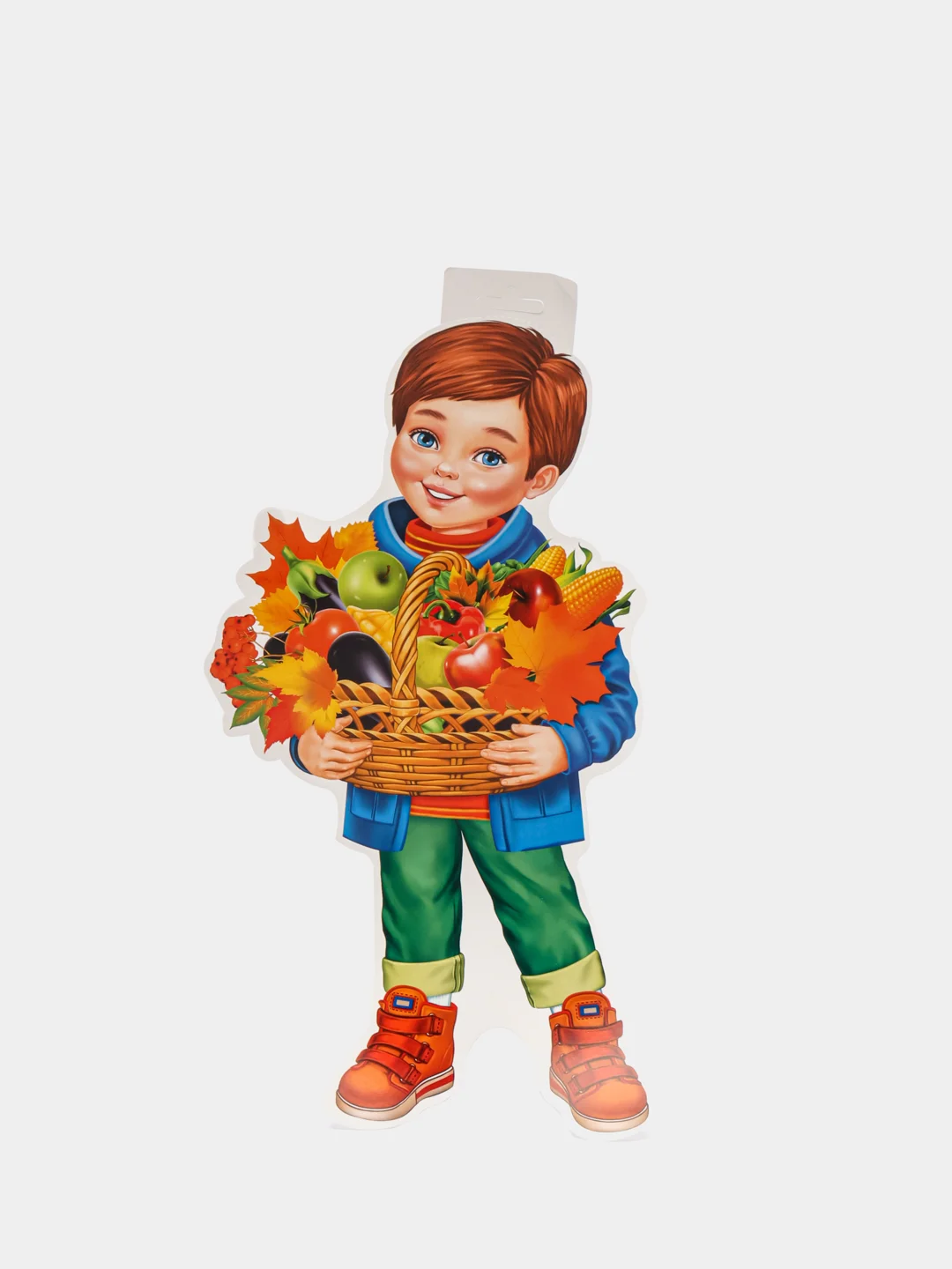Бирюзовый плакат фигурный