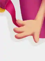 Горчичный плакат фигурный