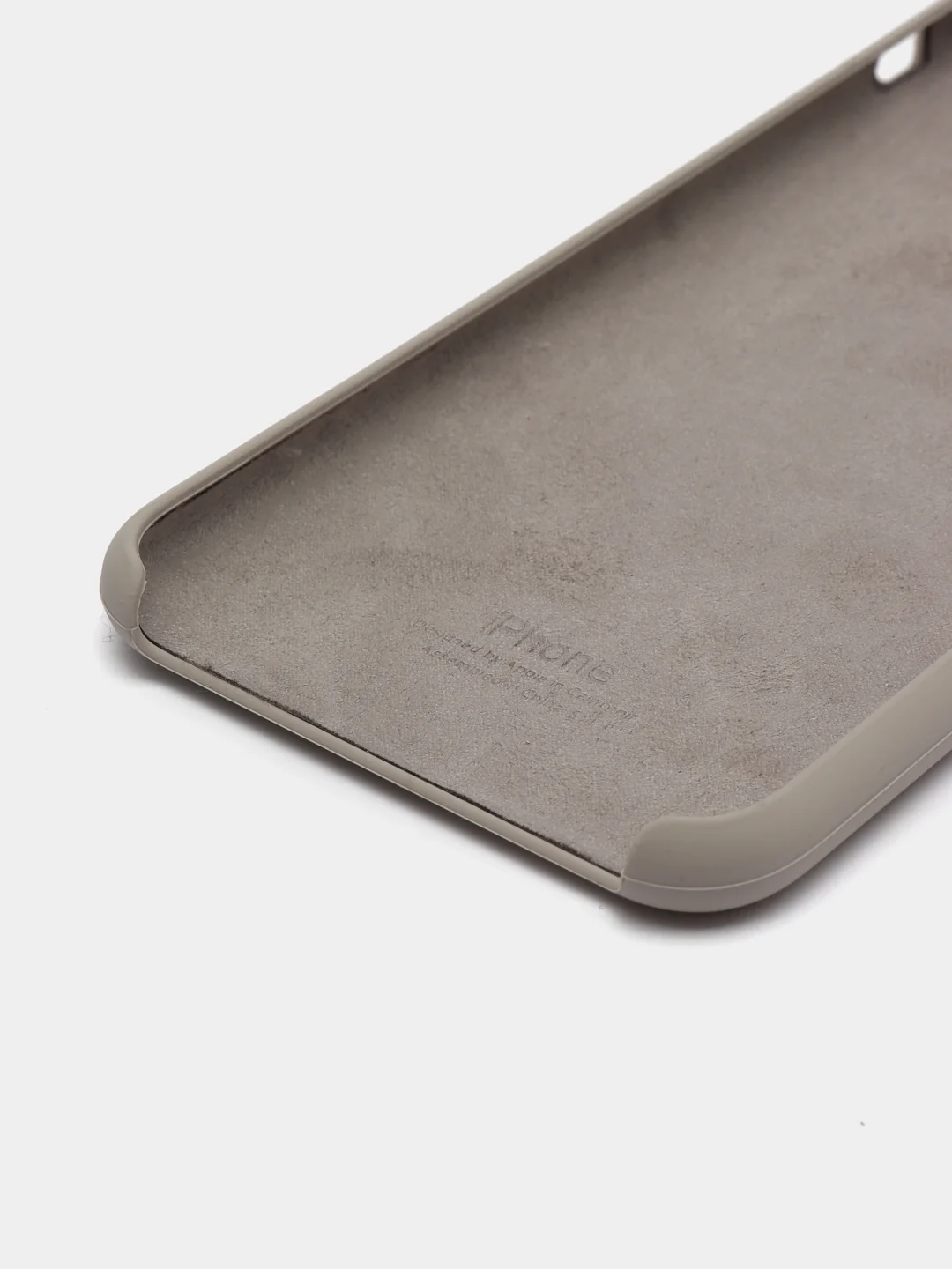Серый чехол Silicone Case ( Чехол силиконовый ) для iPhone 7/ iPhone 7 plus