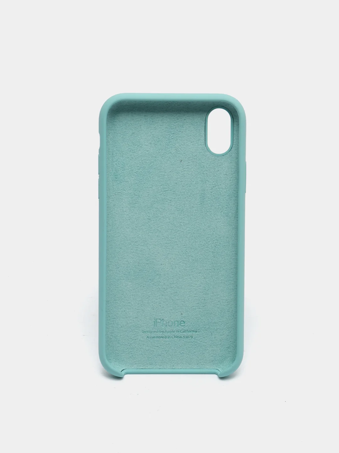 Бирюзовый чехол Silicone Case ( Чехол силиконовый ) для iPhone XR