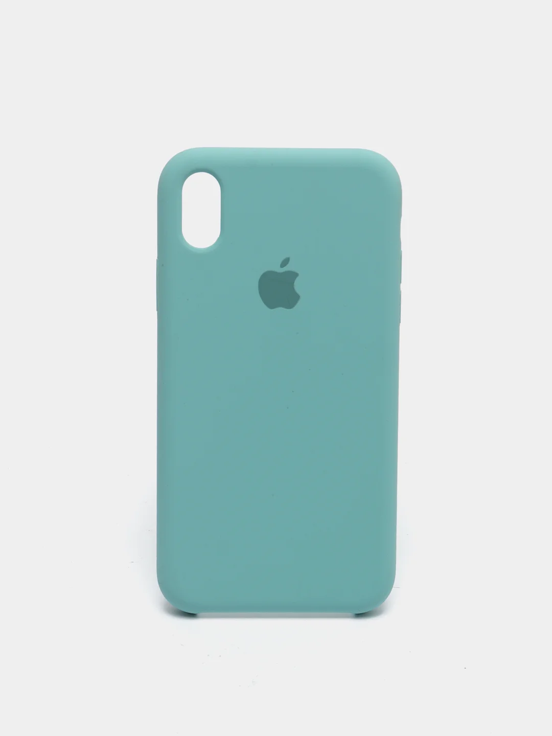 Бирюзовый чехол Silicone Case ( Чехол силиконовый ) для iPhone XR