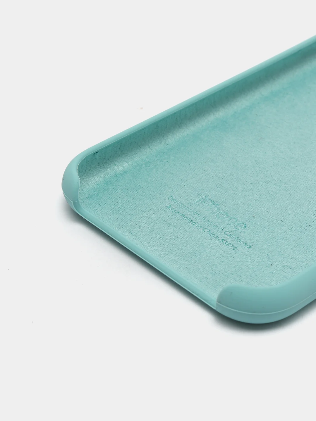 Бирюзовый чехол Silicone Case ( Чехол силиконовый ) для iPhone XR