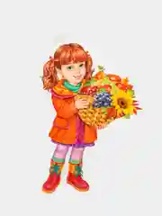 Бордовый плакат фигурный