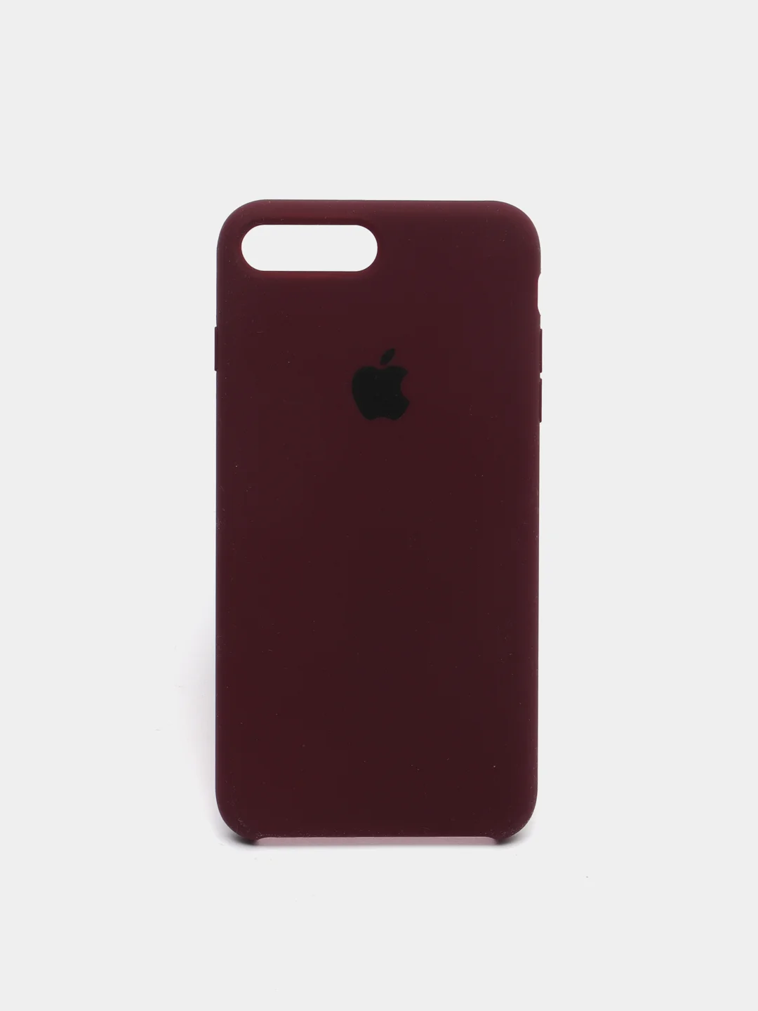 Тёмно-бордовый чехол Silicone Case ( Чехол силиконовый ) для iPhone 7/ iPhone 7 plus