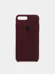Тёмно-бордовый чехол Silicone Case ( Чехол силиконовый ) для iPhone 7/  iPhone 7 plus