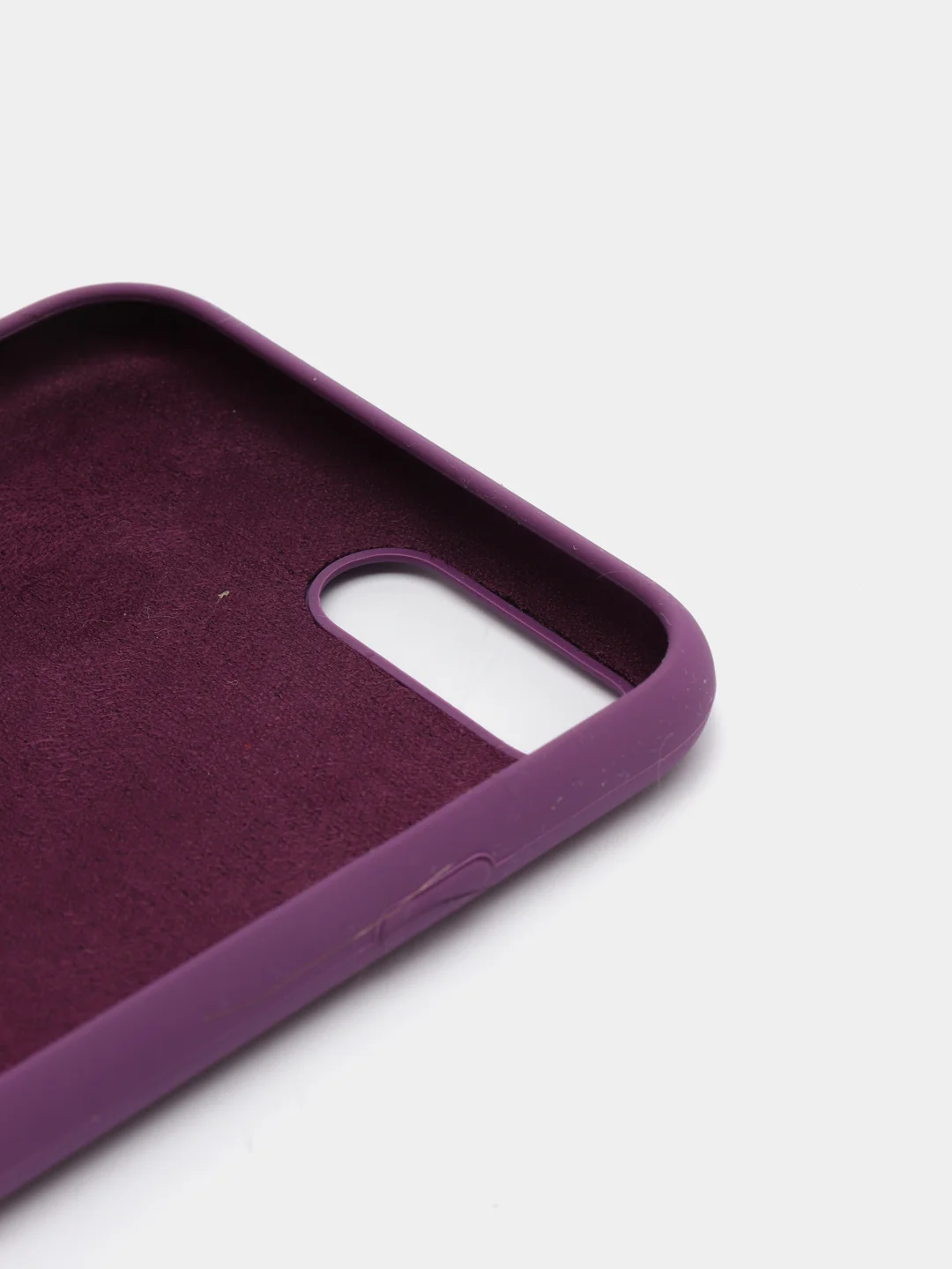 Фиолетовый чехол Silicone Case ( Чехол силиконовый ) для iPhone 7/ iPhone 7 plus