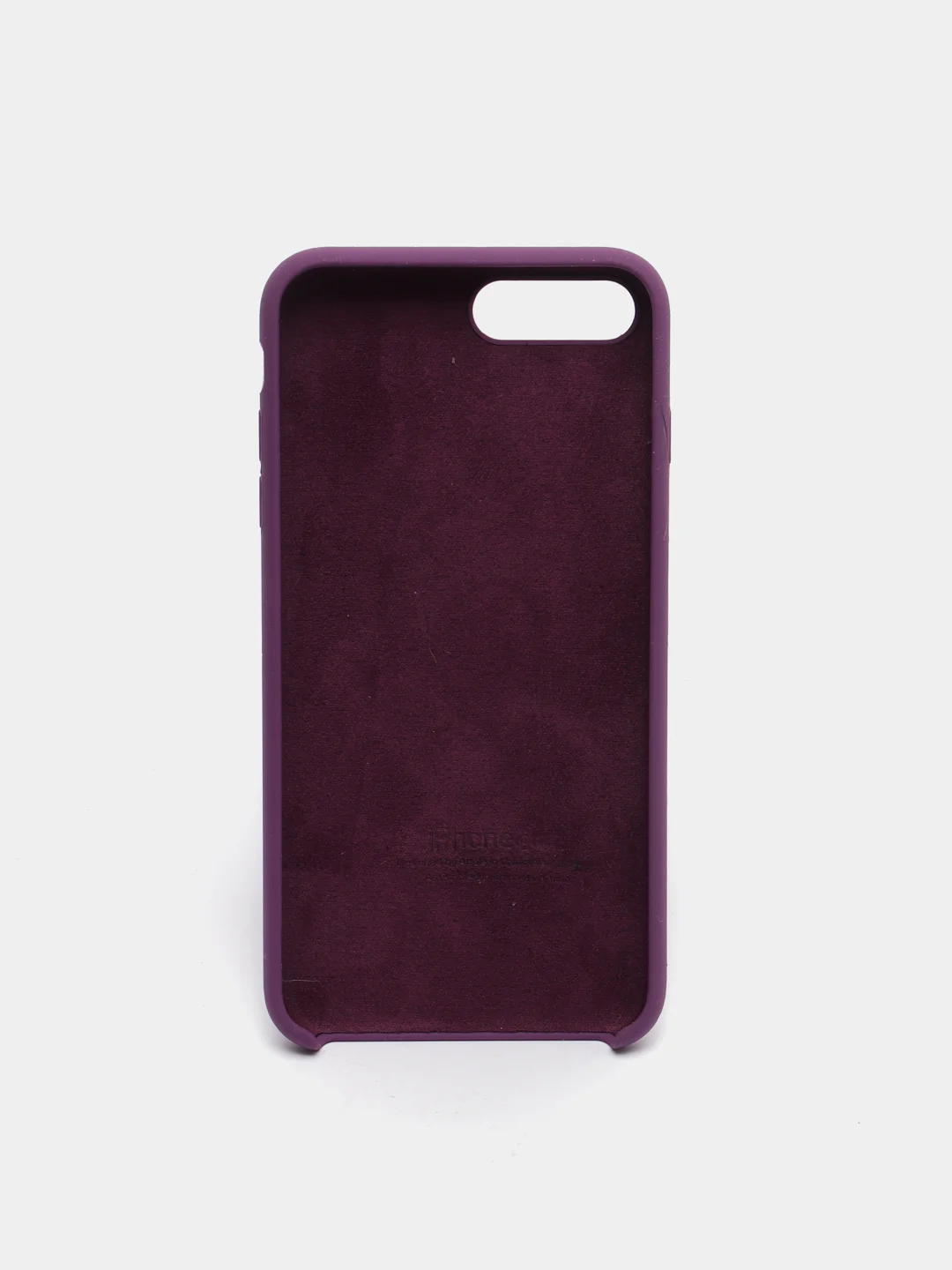 Фиолетовый чехол Silicone Case ( Чехол силиконовый ) для iPhone 7/ iPhone 7 plus