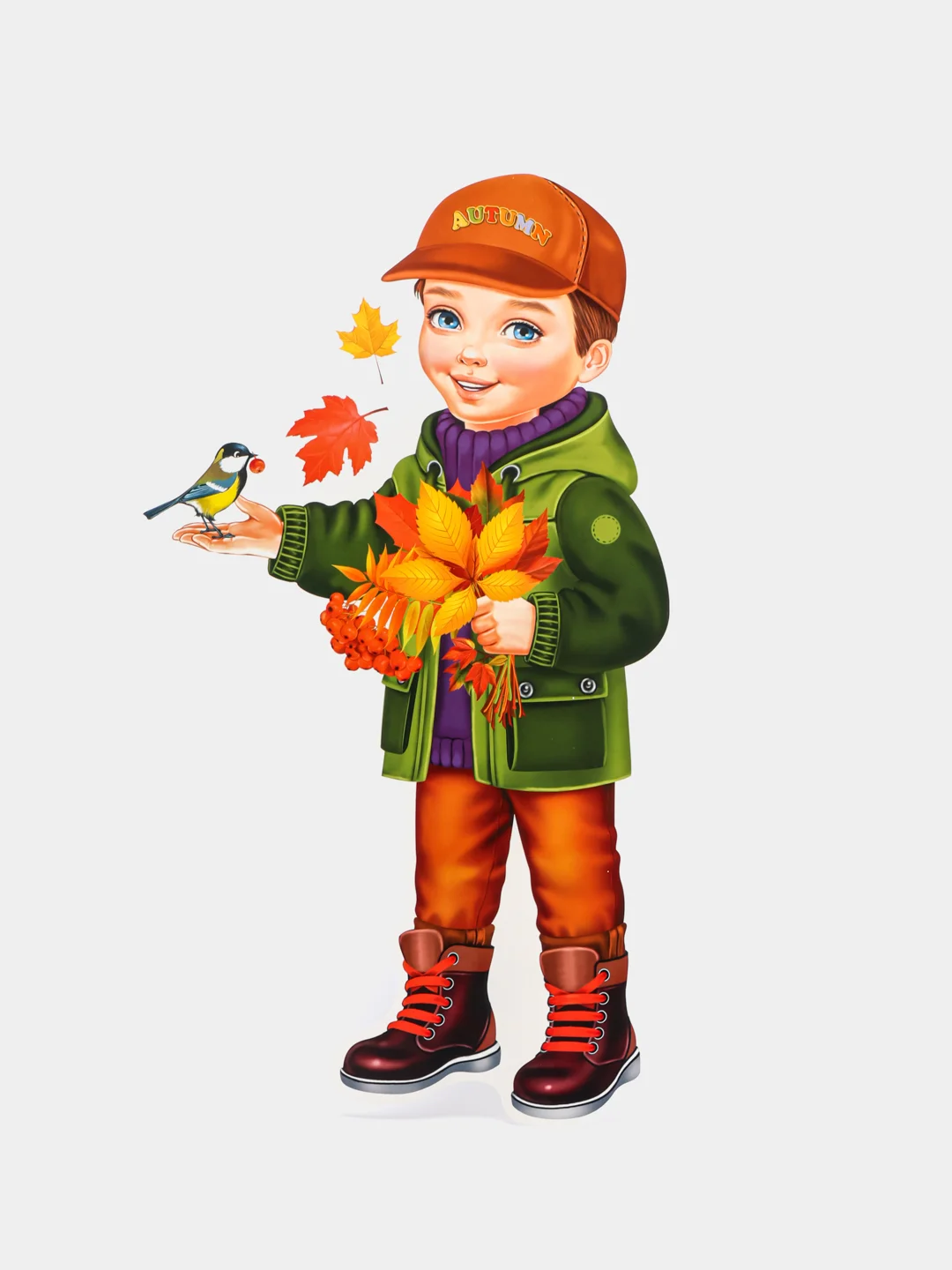 Бронзовый плакат фигурный