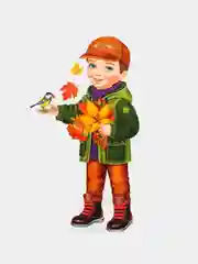 Бронзовый плакат фигурный