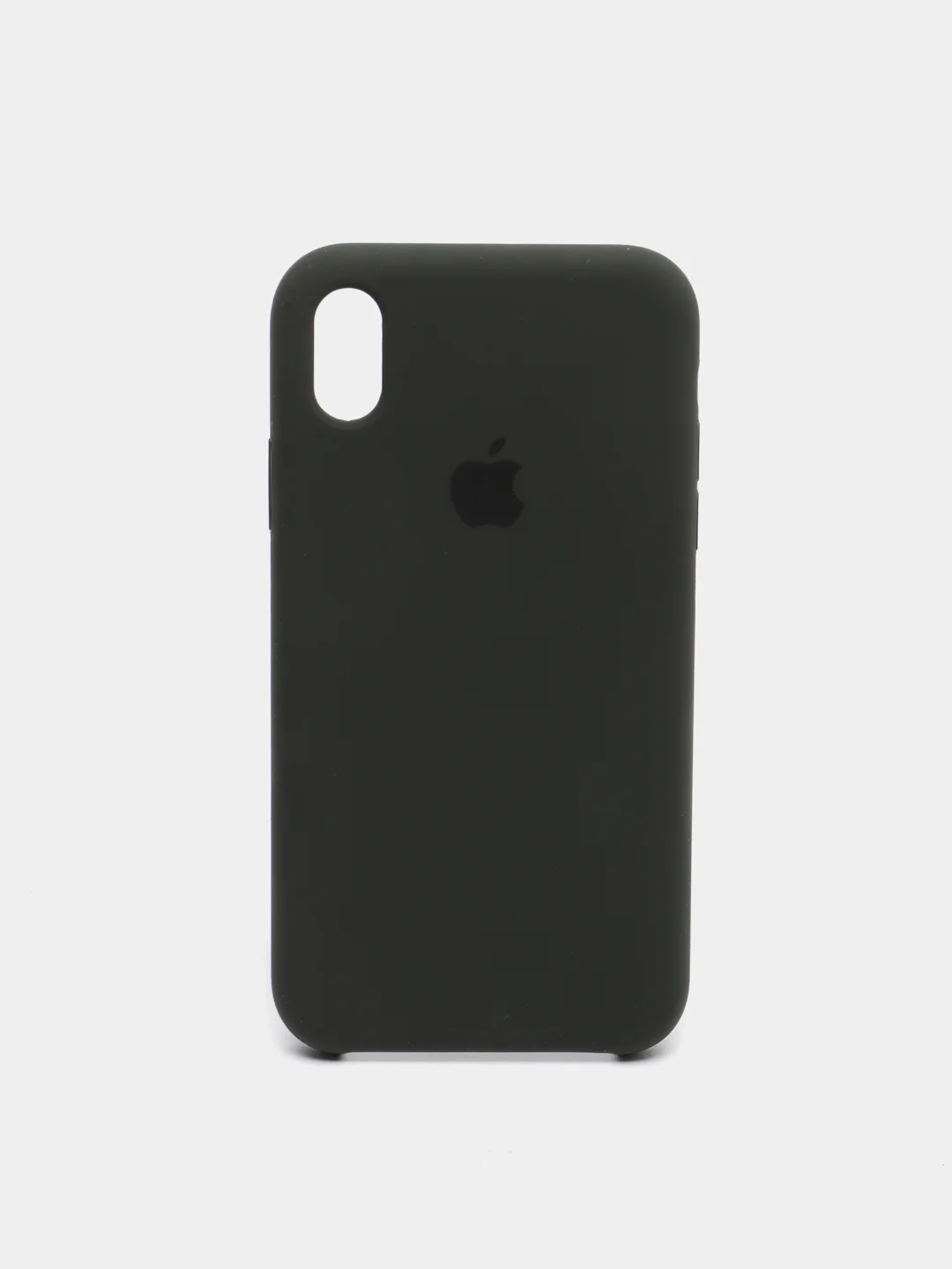Зелёный хаки чехол Silicone Case ( Чехол силиконовый ) для iPhone XR