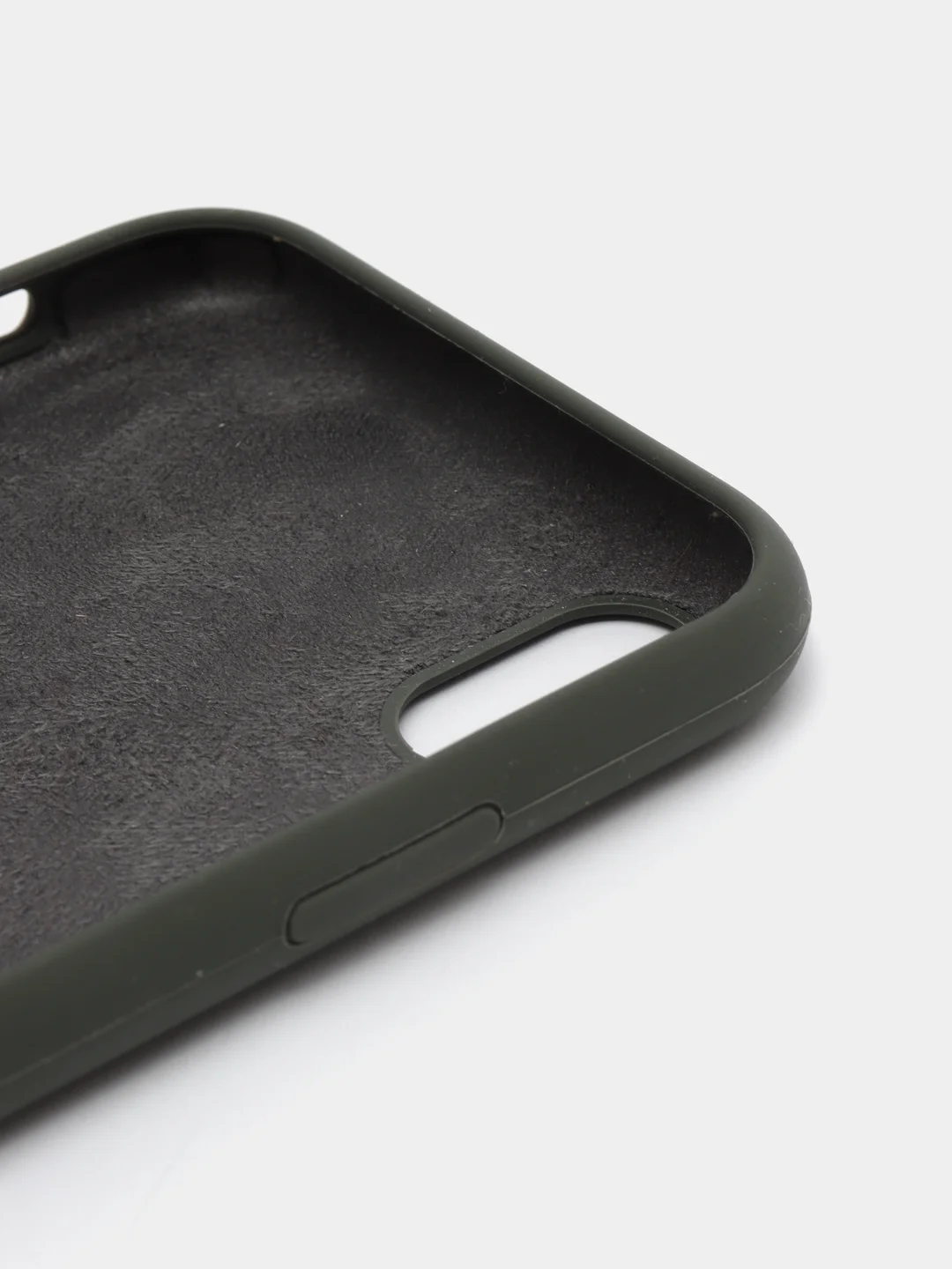 Зелёный хаки чехол Silicone Case ( Чехол силиконовый ) для iPhone XR