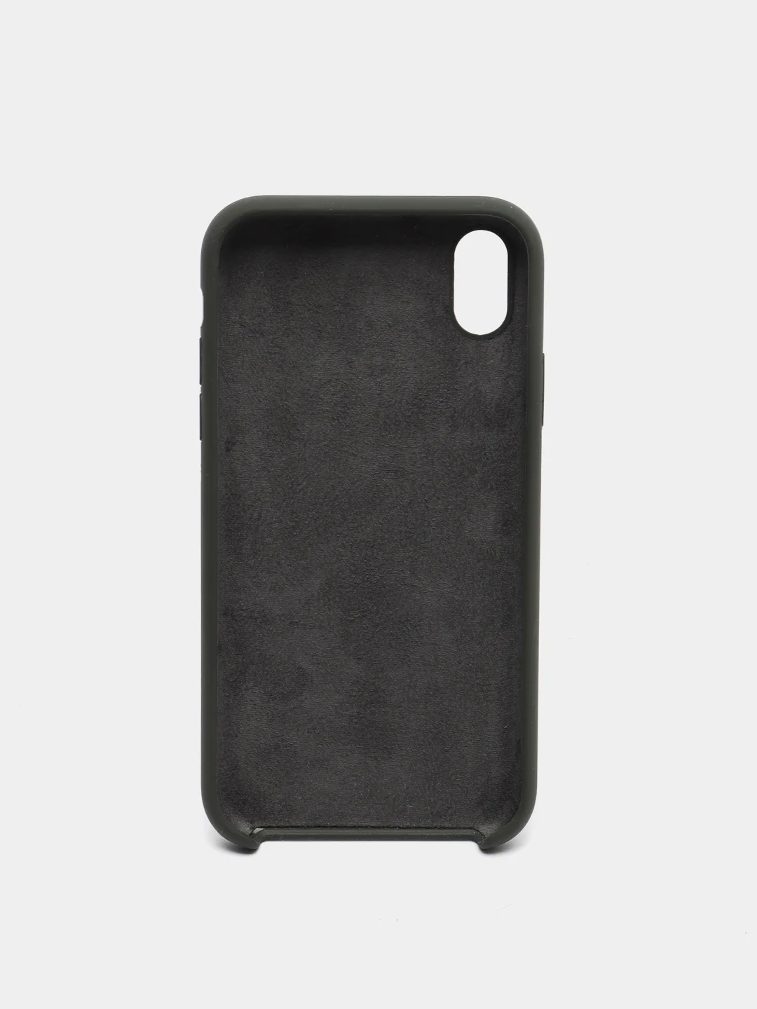 Зелёный хаки чехол Silicone Case ( Чехол силиконовый ) для iPhone XR