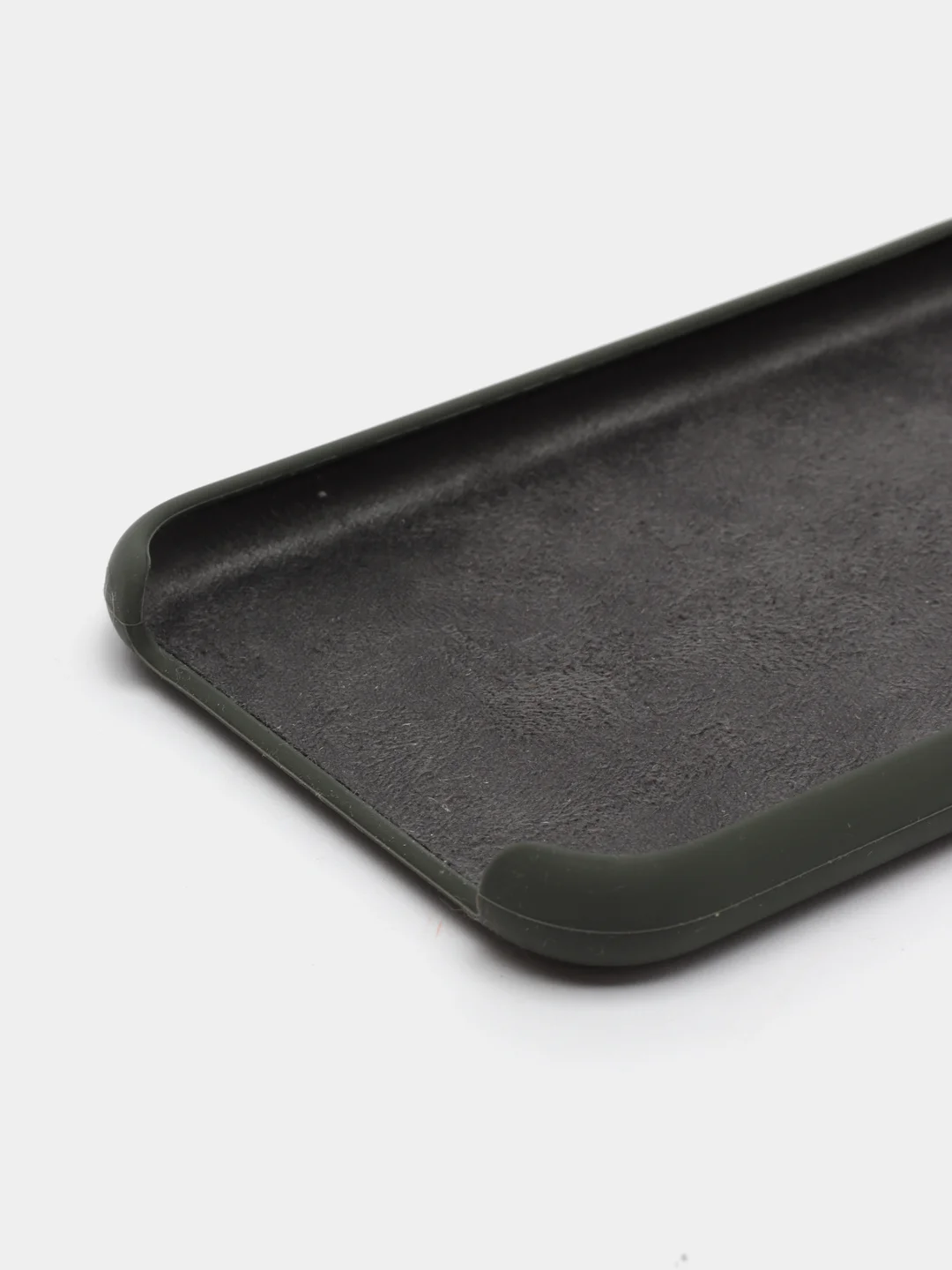 Зелёный хаки чехол Silicone Case ( Чехол силиконовый ) для iPhone XR