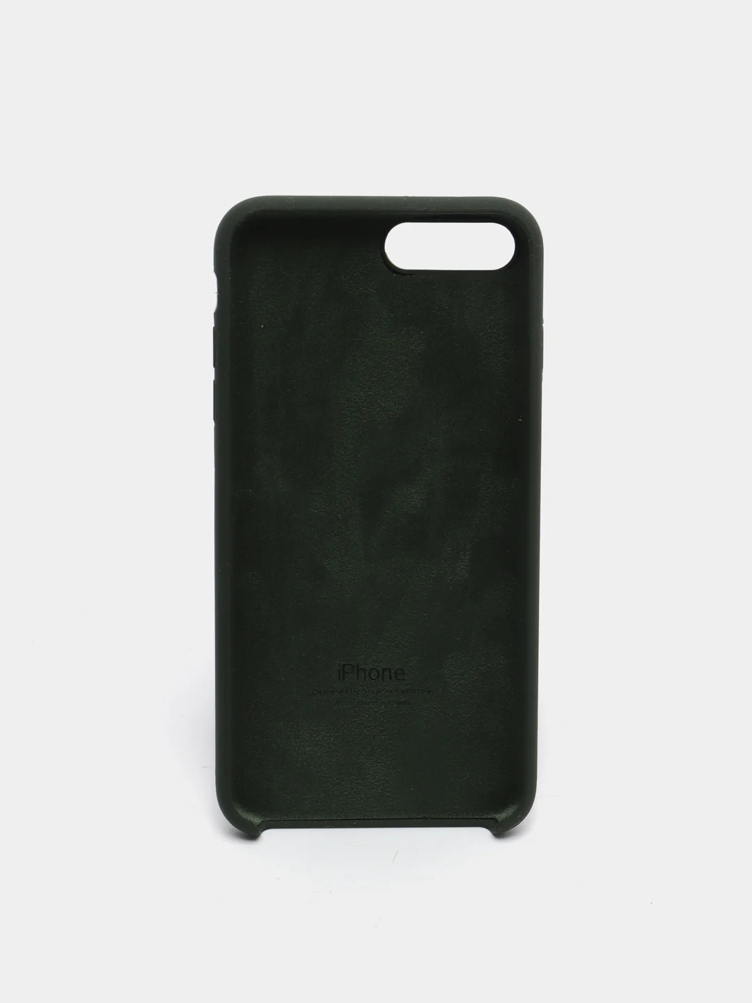 Зелёный хаки чехол Silicone Case ( Чехол силиконовый ) для iPhone 7/ iPhone 7 plus