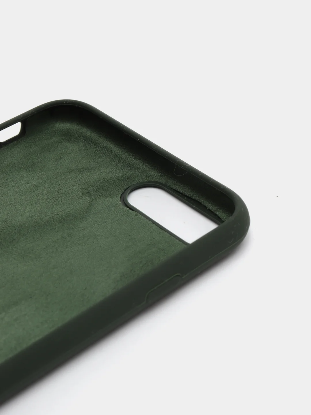 Зелёный хаки чехол Silicone Case ( Чехол силиконовый ) для iPhone 7/ iPhone 7 plus