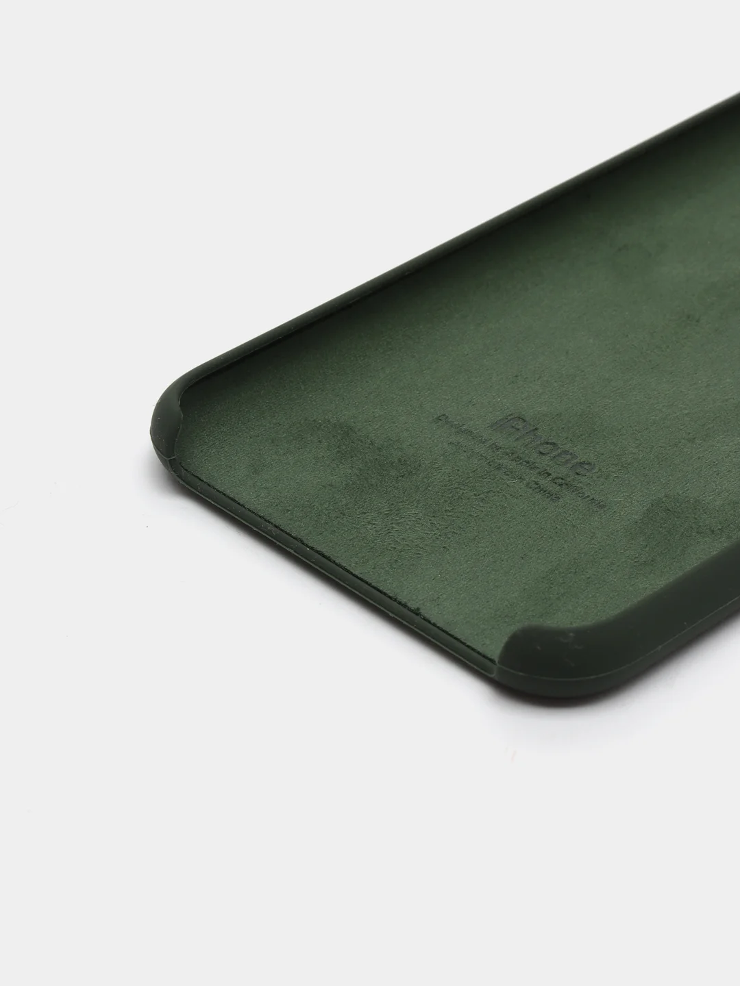Зелёный хаки чехол Silicone Case ( Чехол силиконовый ) для iPhone 7/ iPhone 7 plus