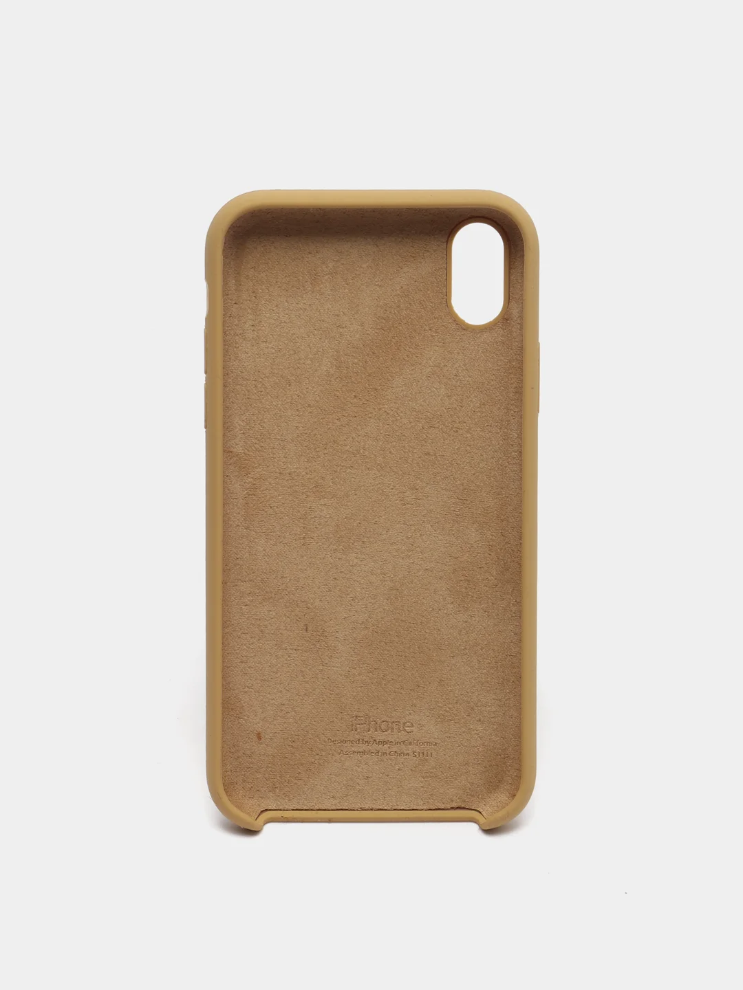 Горчичный чехол Silicone Case ( Чехол силиконовый ) для iPhone XR