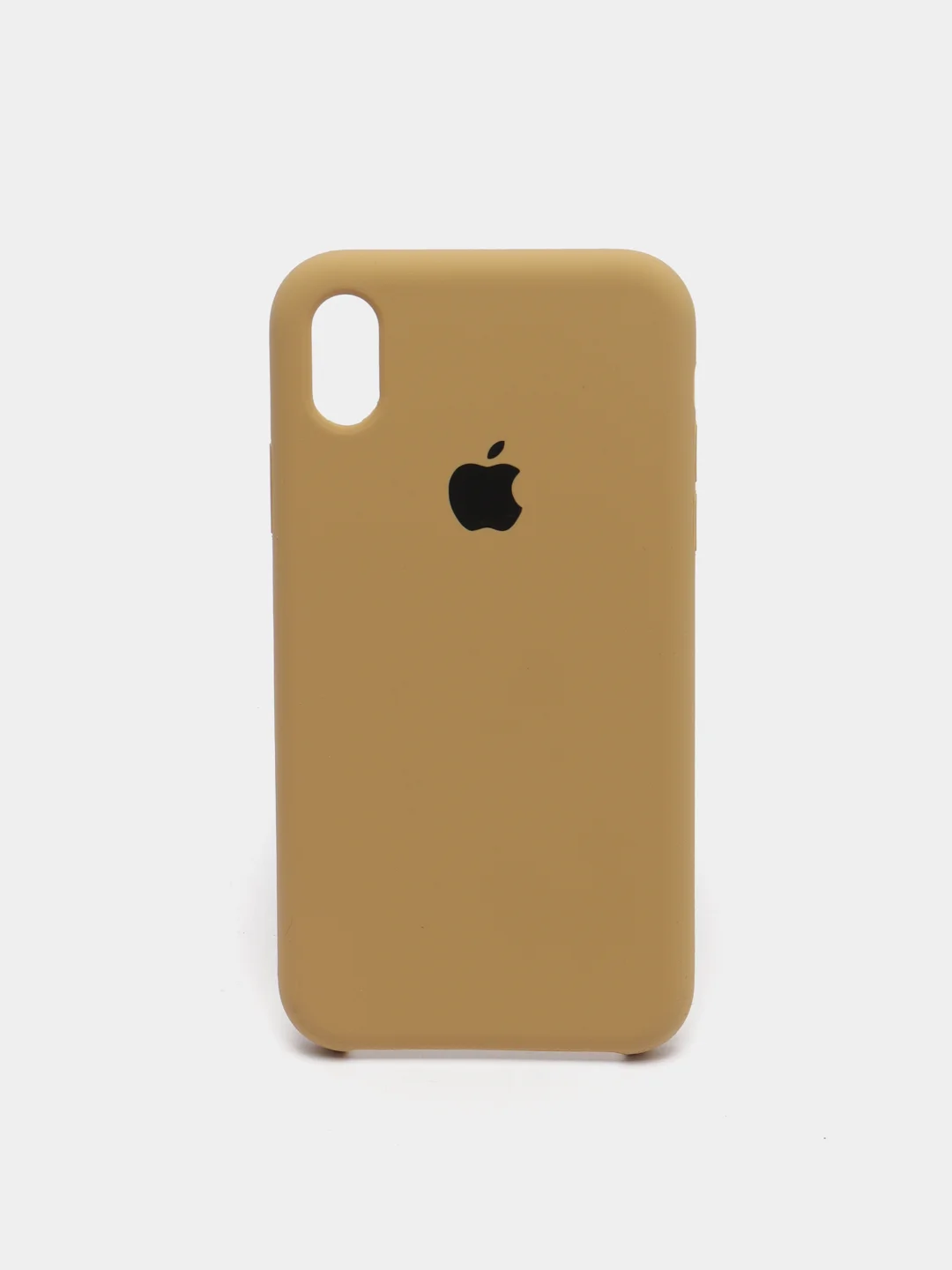 Горчичный чехол Silicone Case ( Чехол силиконовый ) для iPhone XR