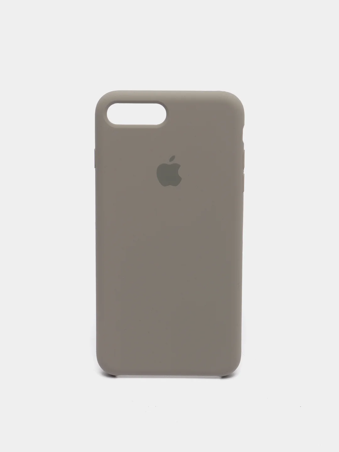 Серый чехол Silicone Case (Чехол силиконовый) для iPhone 8/ iPhone 8 plus