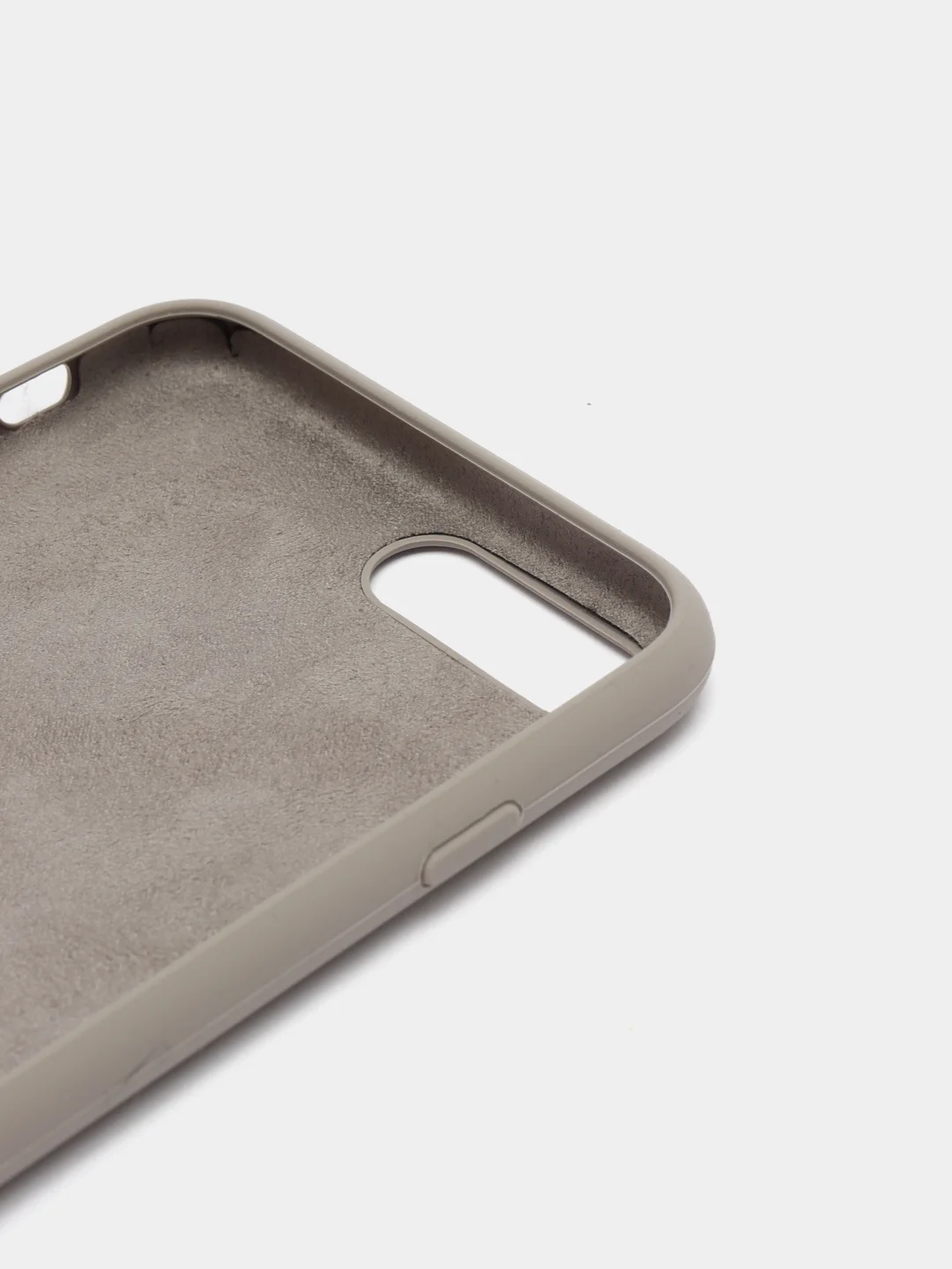 Серый чехол Silicone Case (Чехол силиконовый) для iPhone 8/ iPhone 8 plus